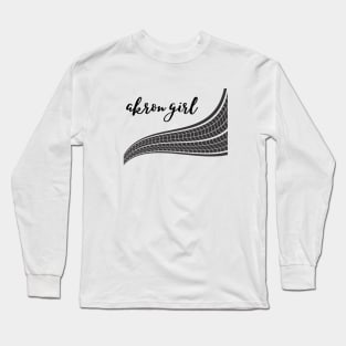 akron girl Long Sleeve T-Shirt